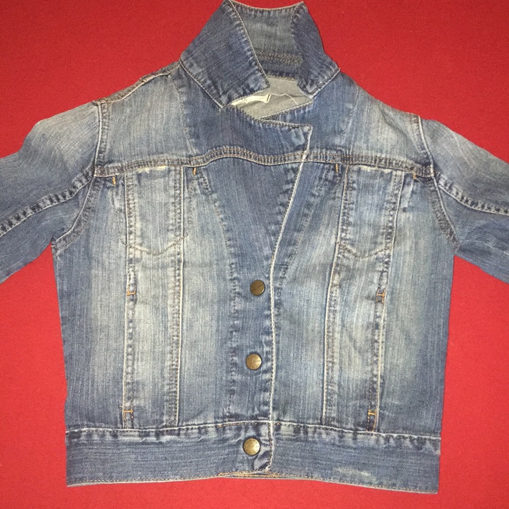 Bullhead black jean jacket